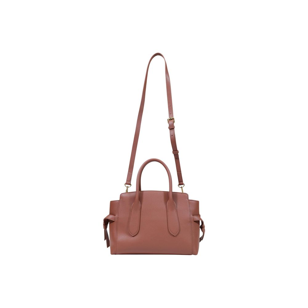 Love Moschino Brown Polyethylene Handbag - Image 3