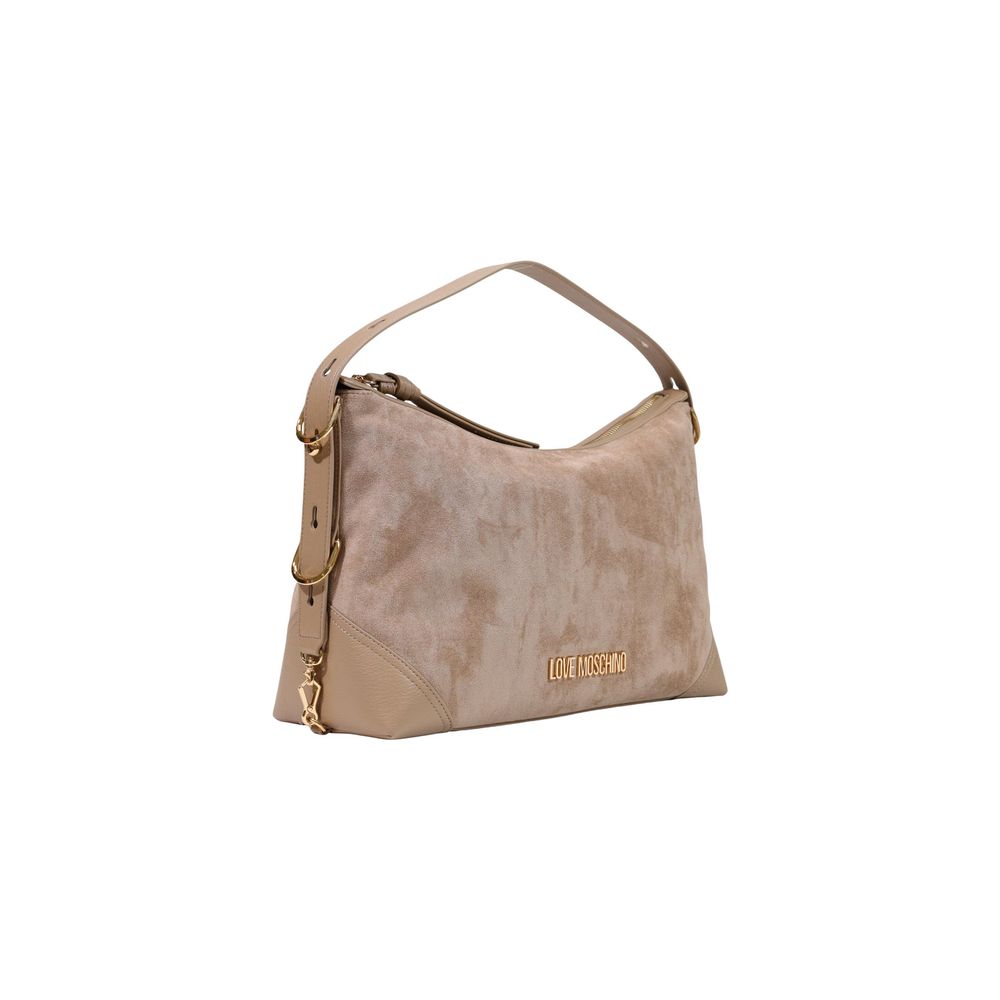 Love Moschino Beige Polyester Handbag - Image 2