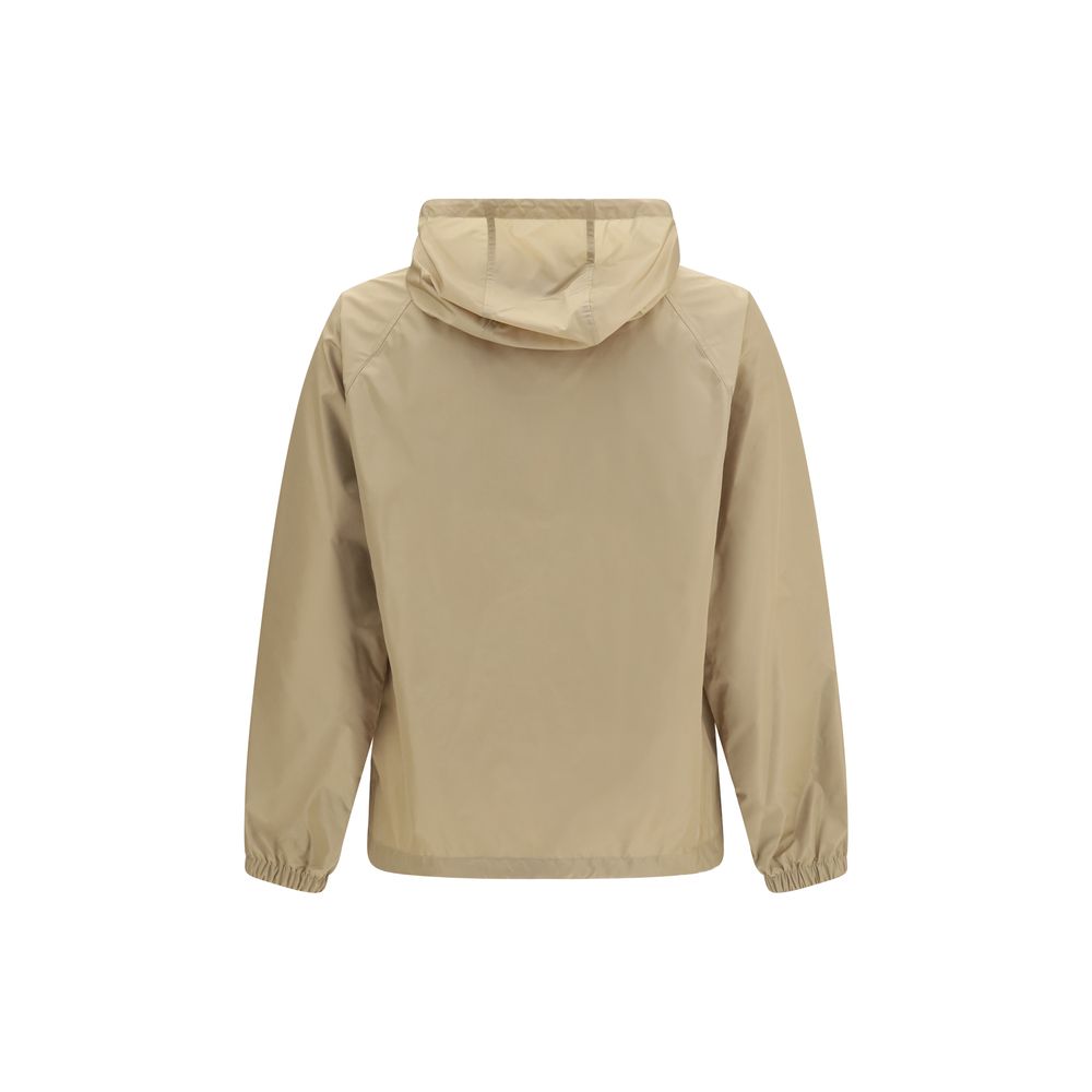Burberry Beige Nylon Shell Jacket - Image 2
