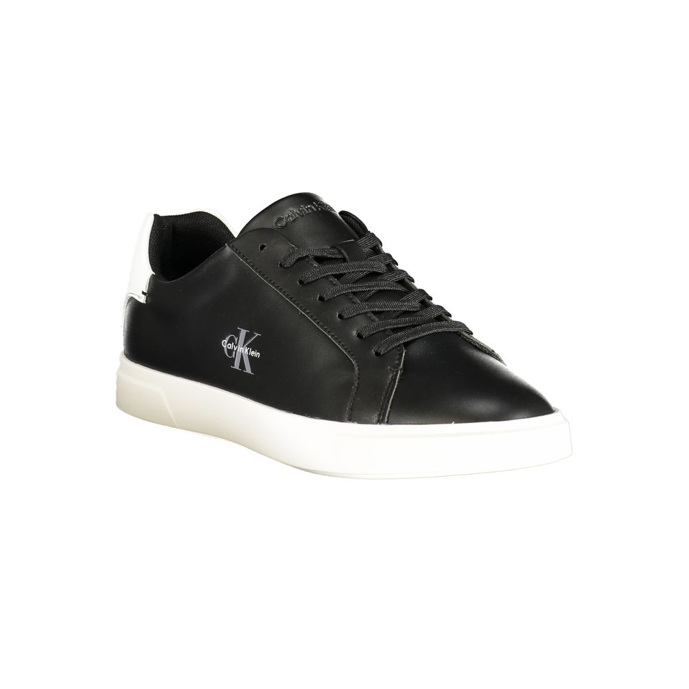 Calvin Klein Black Polyurethane Womens Sneaker - Image 2