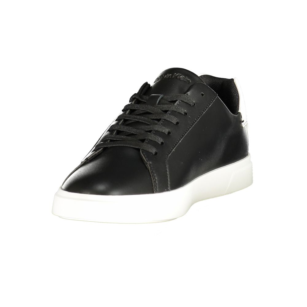 Calvin Klein Black Polyurethane Womens Sneaker - Image 3