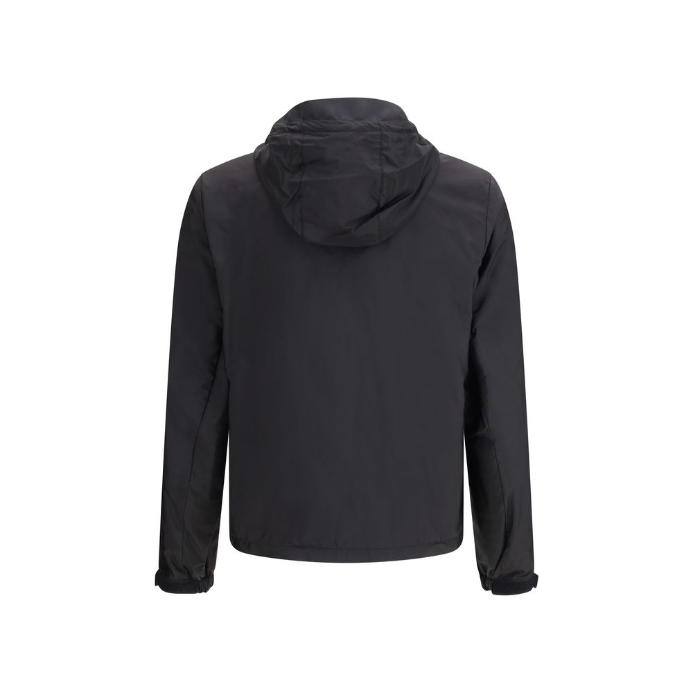 Prada Black Recycled Polyamide Shell Jacket - Image 2
