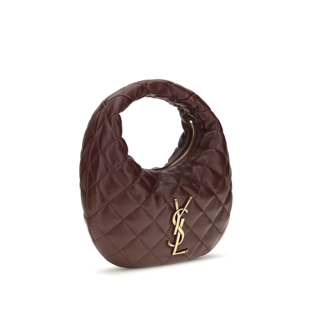 Saint Laurent Brown Lamb Ovis Aries Aries Handbag - Image 2