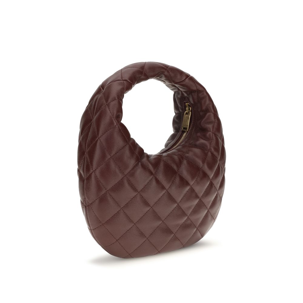 Saint Laurent Brown Lamb Ovis Aries Aries Handbag - Image 3