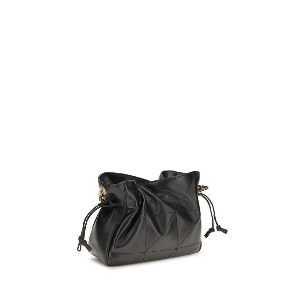 Saint Laurent Black Lamb Ovis Aries Aries Shoulder Bag - Image 3