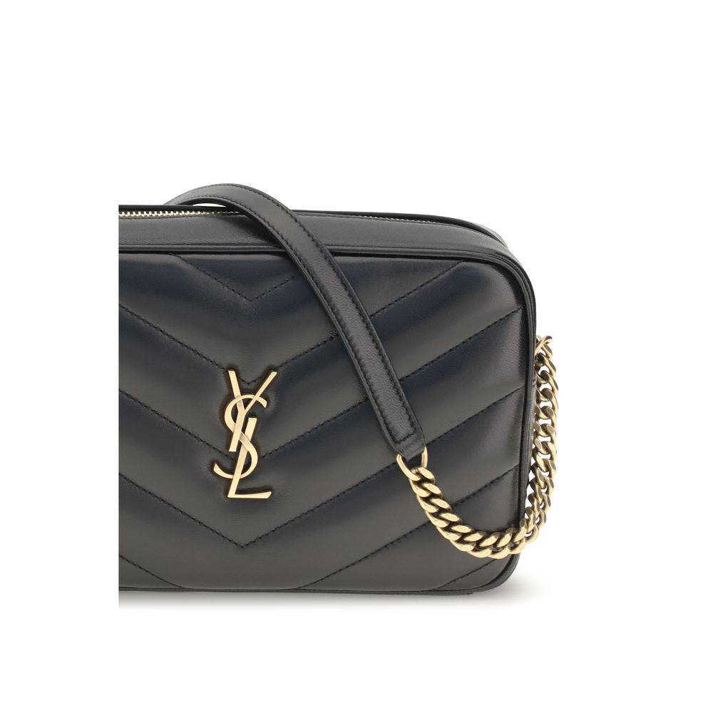 Saint Laurent Black Lamb Ovis Aries Aries Shoulder Bag - Image 4