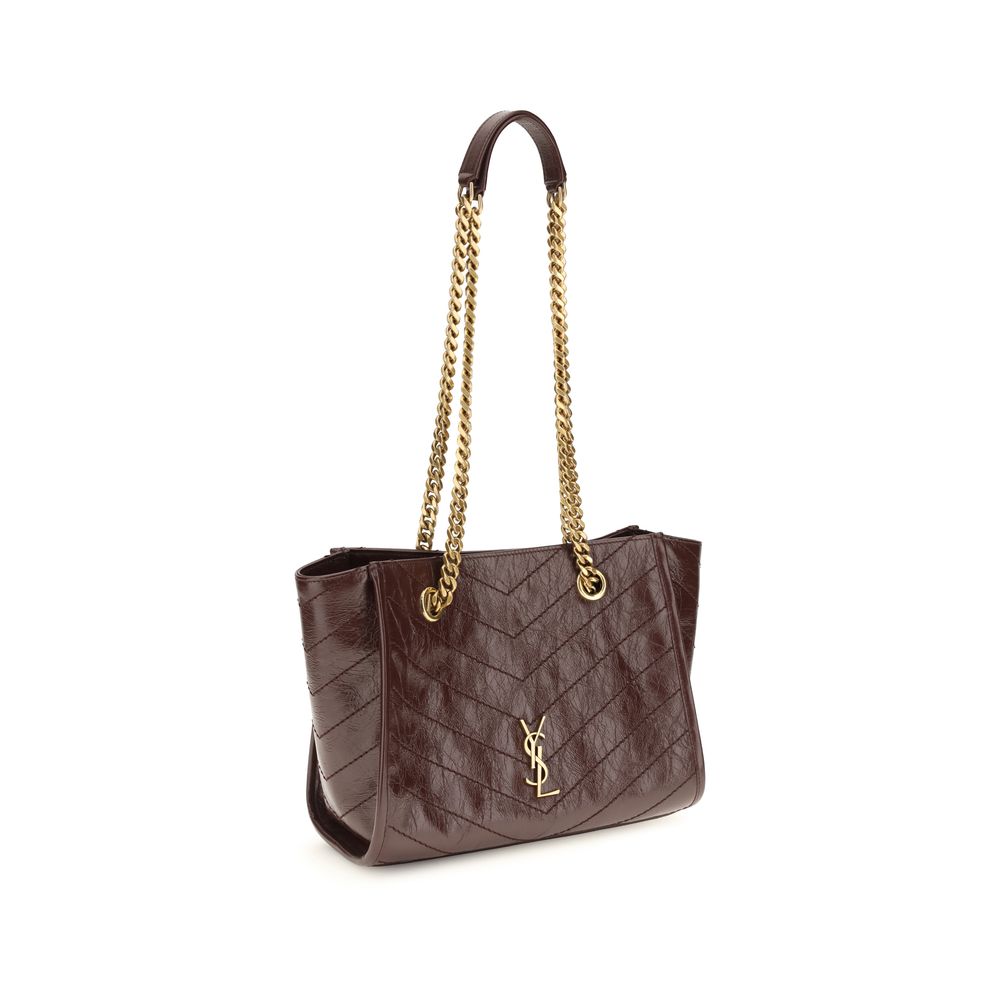 Saint Laurent Brown Calf Leather Bos Taurus Shoulder Bag - Image 2