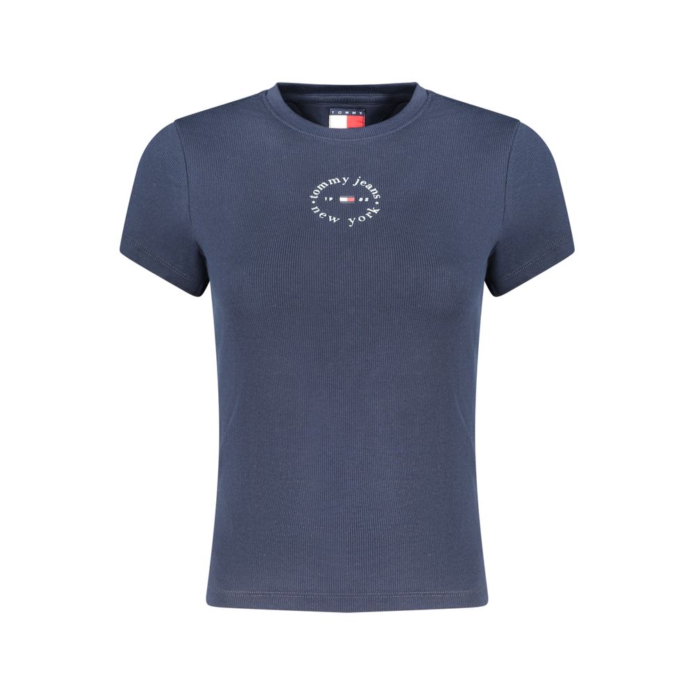 Tommy Hilfiger Blue Cotton Women's T-Shirt