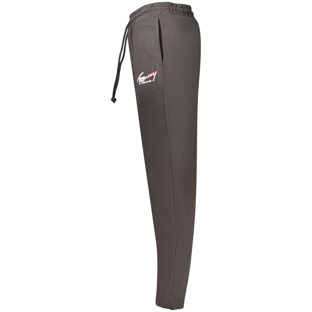 Tommy Hilfiger Black Cotton Mens Trousers - Image 3