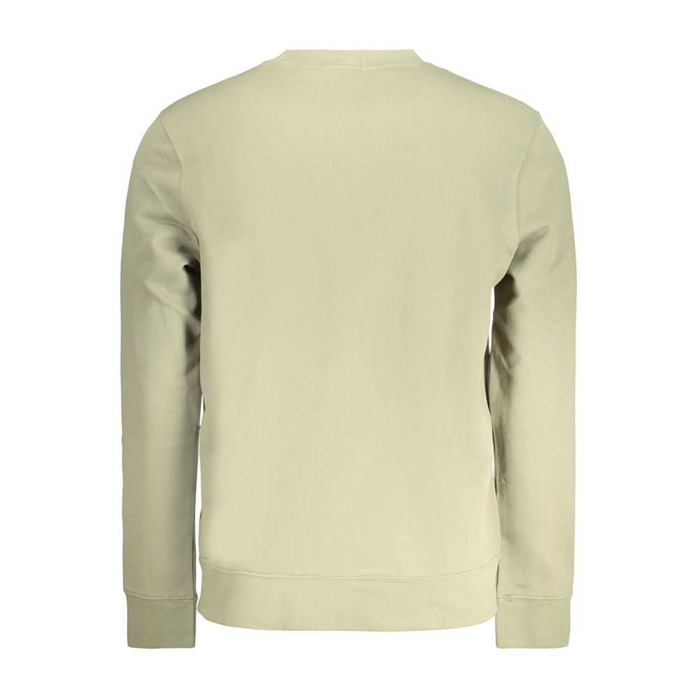 Calvin Klein Green Cotton Mens Sweatshirt - Image 2