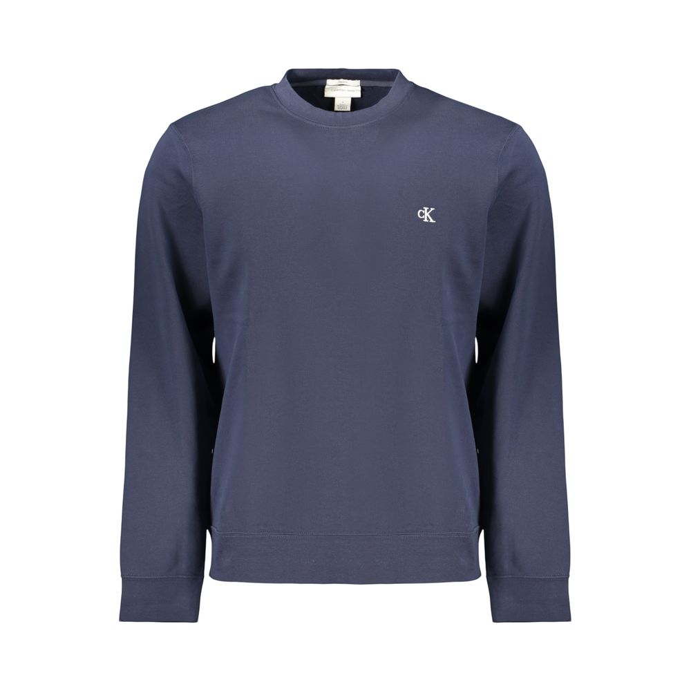 Calvin Klein Blue Cotton Men's Sweatshirt