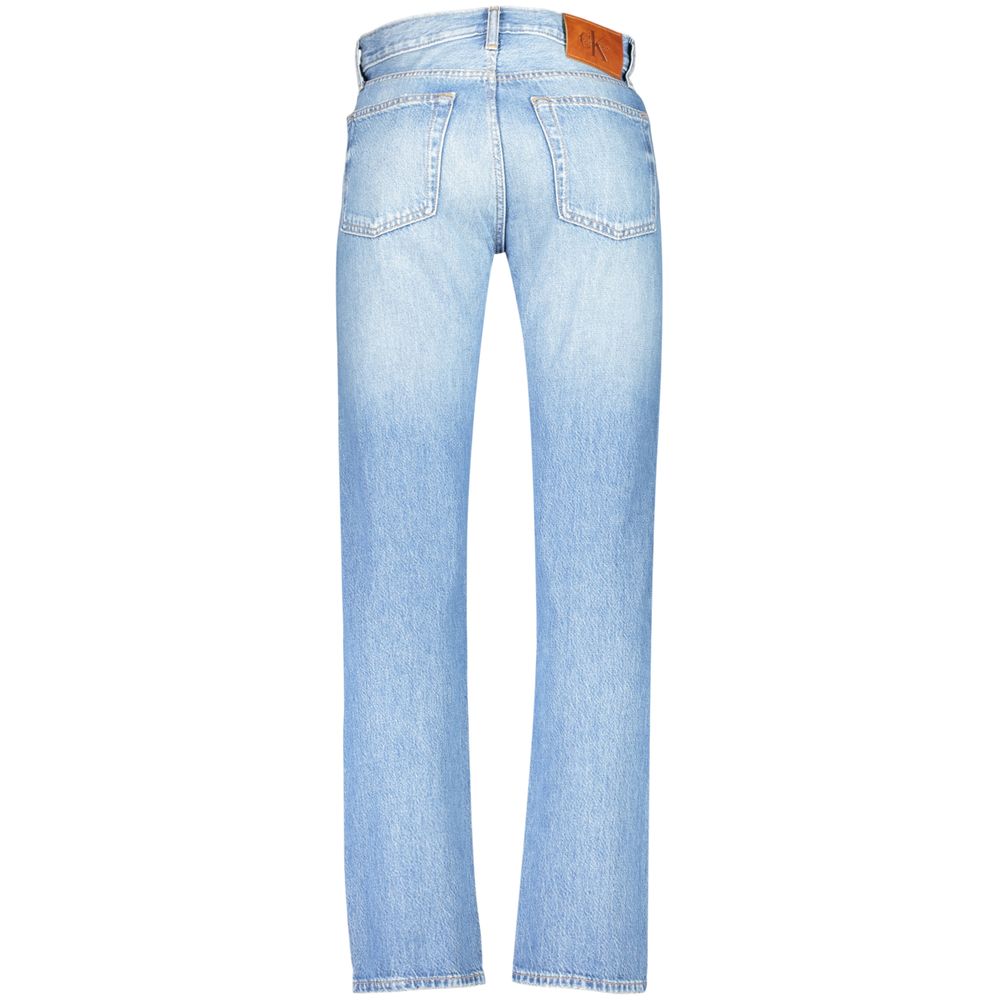 Calvin Klein Azzurro Cotton Men's Jeans - Image 2