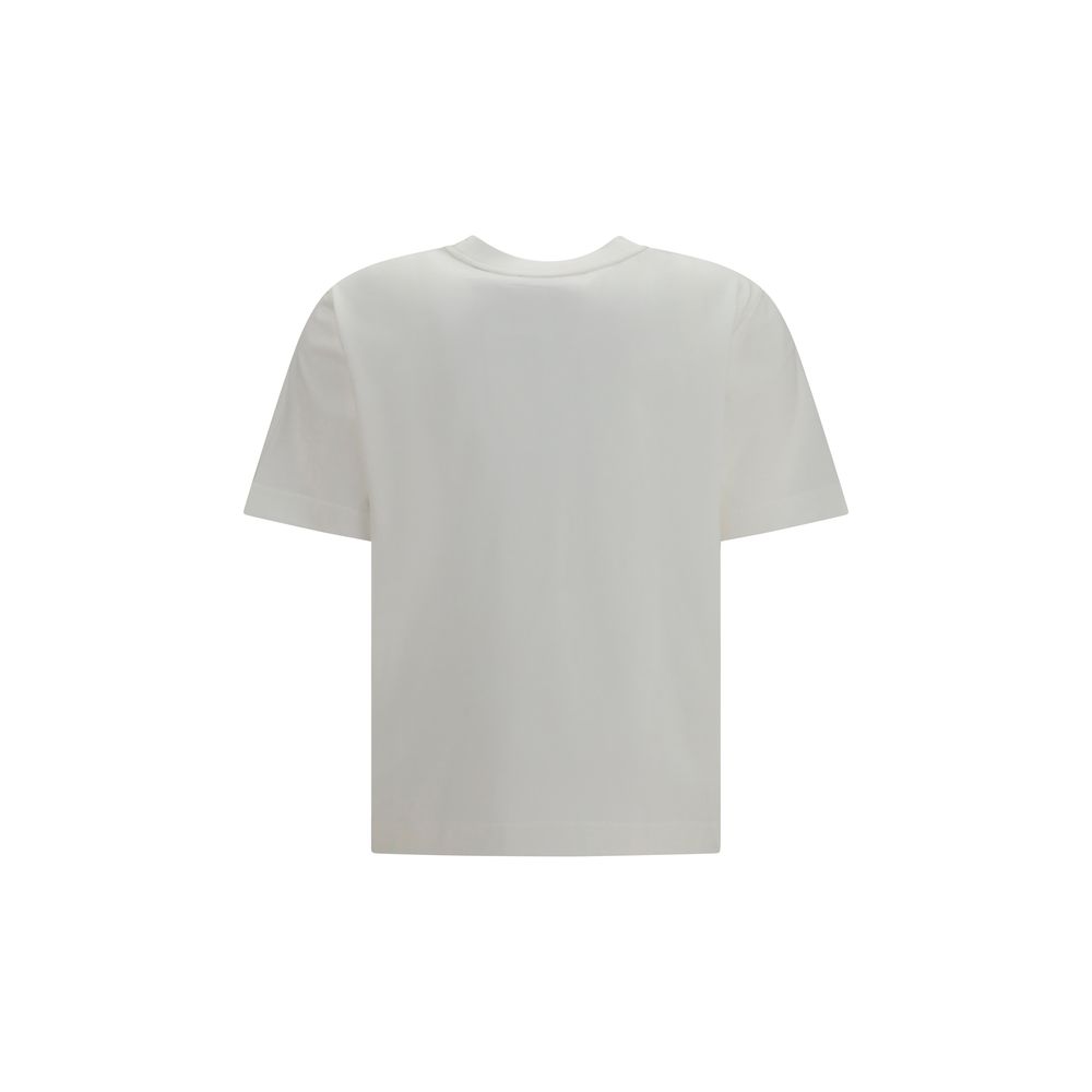 Burberry White Cotton T-Shirt - Image 2