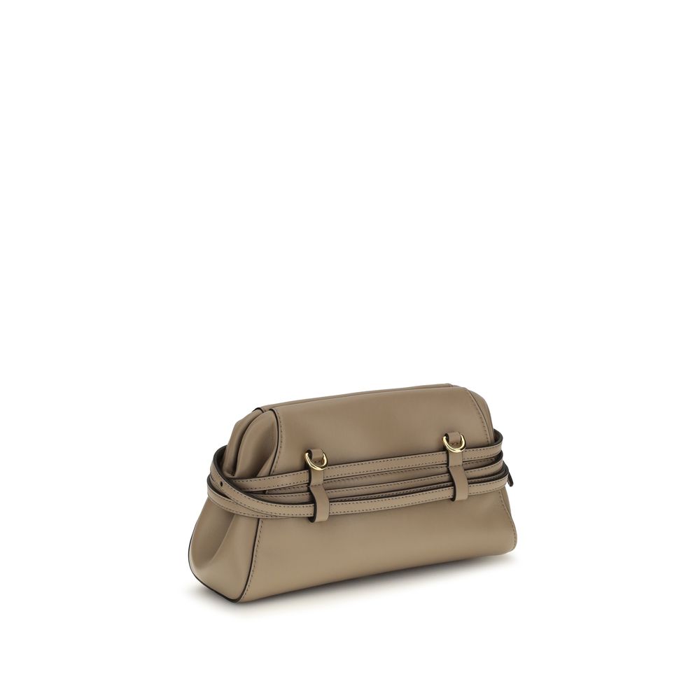 Moschino Beige Goatskin Clutch Bag - Image 3