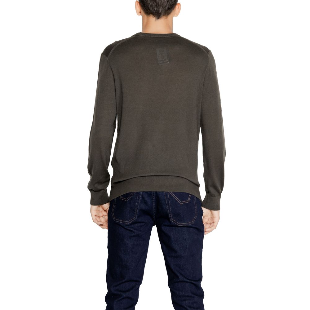 Armani Exchange Green Wool Sweatshirt - Image 2