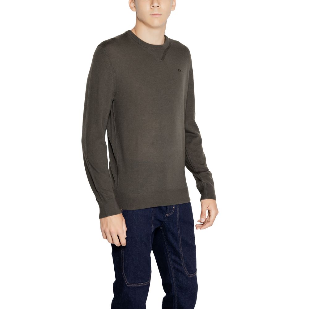 Armani Exchange Green Wool Sweatshirt - Image 4