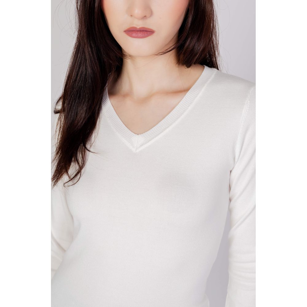 Guess White Cotton Sweatshirt - Image 3