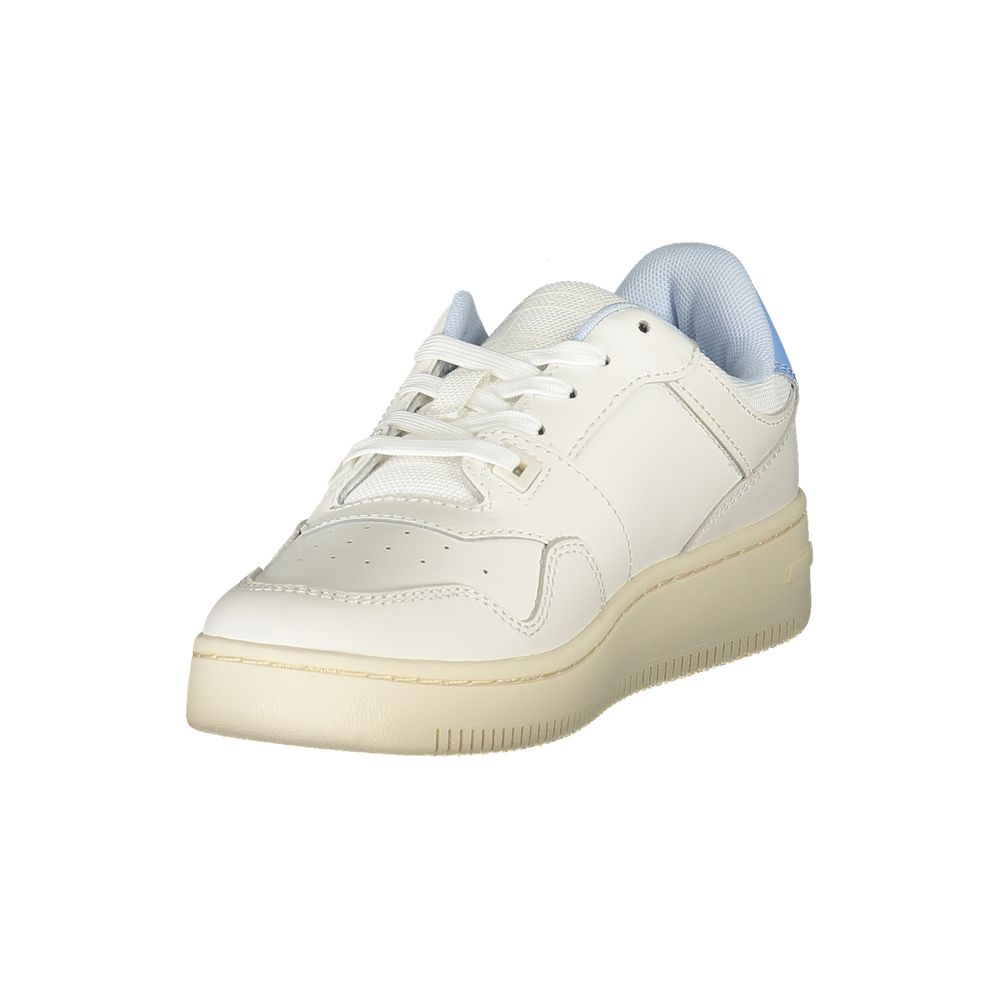 Tommy Hilfiger White Polyurethane Women Sneaker - Image 3