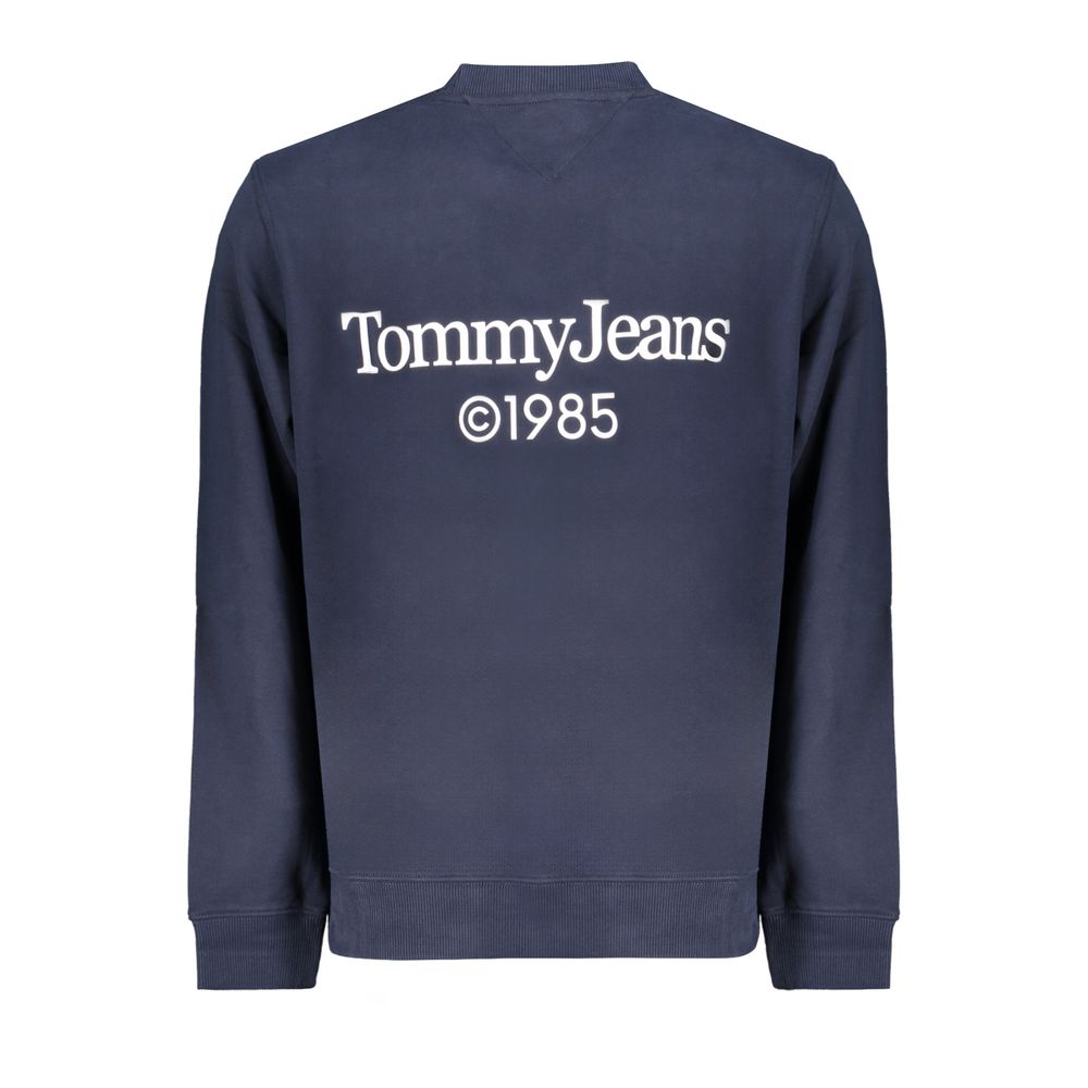 Tommy Hilfiger Blue Cotton Men Sweatshirt - Image 2
