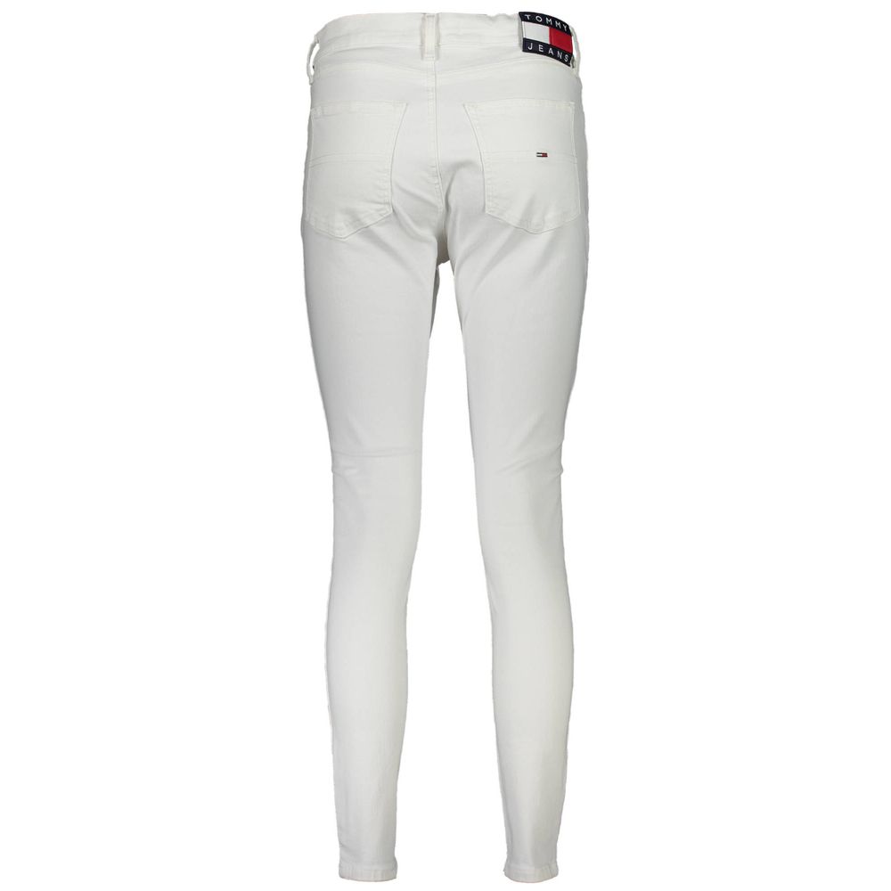 Tommy Hilfiger Bianco Cotton Women's Jeans - Image 2