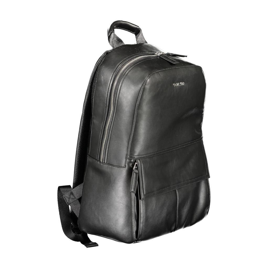 Calvin Klein Black Polyester Men Backpack - Image 2