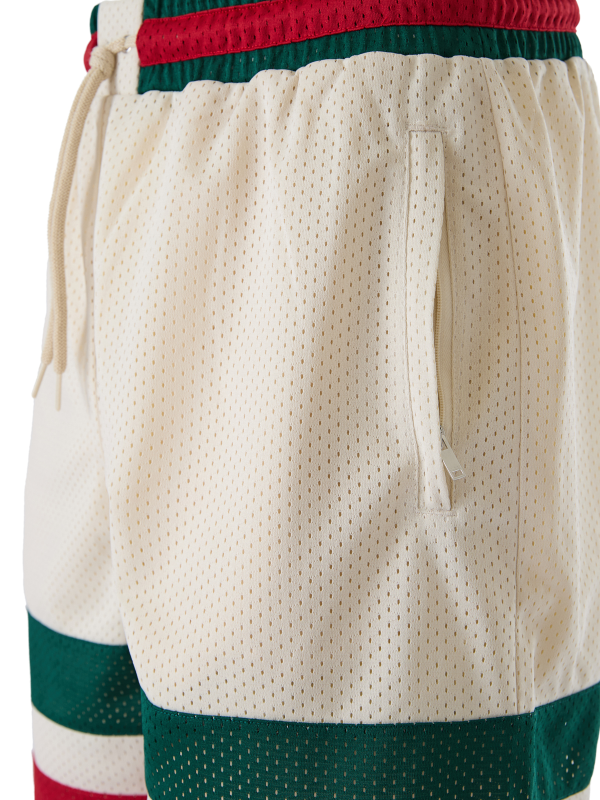 Gucci Cream polyester Logo Shorts - Image 3