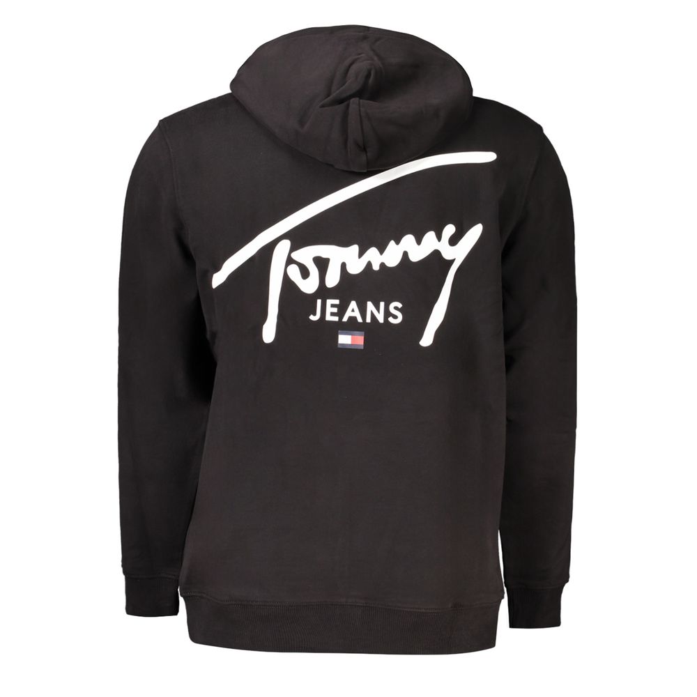 Tommy Hilfiger Black Cotton Men Sweater - Image 2