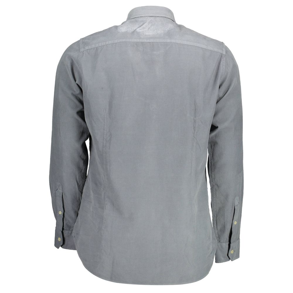 U.S. POLO ASSN. Blue Cotton Men's Shirt - Image 2