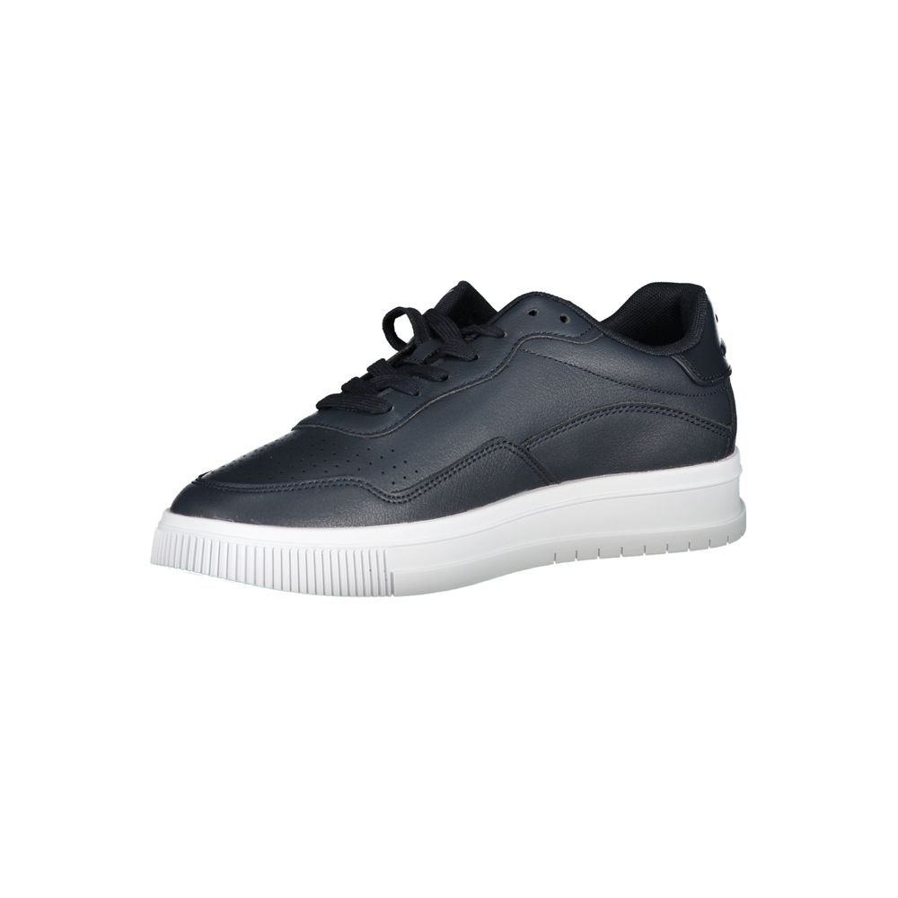 Tommy Hilfiger Blu Leather Men Sneaker - Image 3