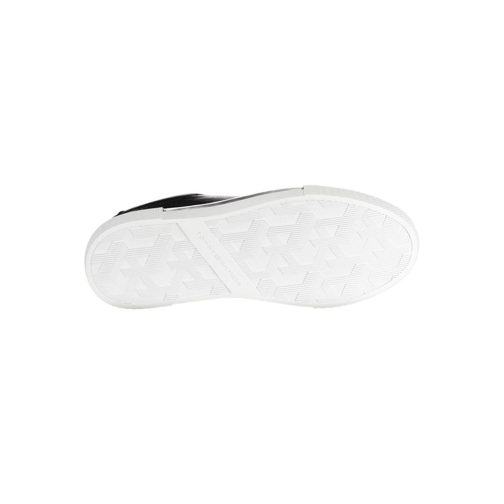 Tommy Hilfiger Black Leather Women's Sneaker - Image 2