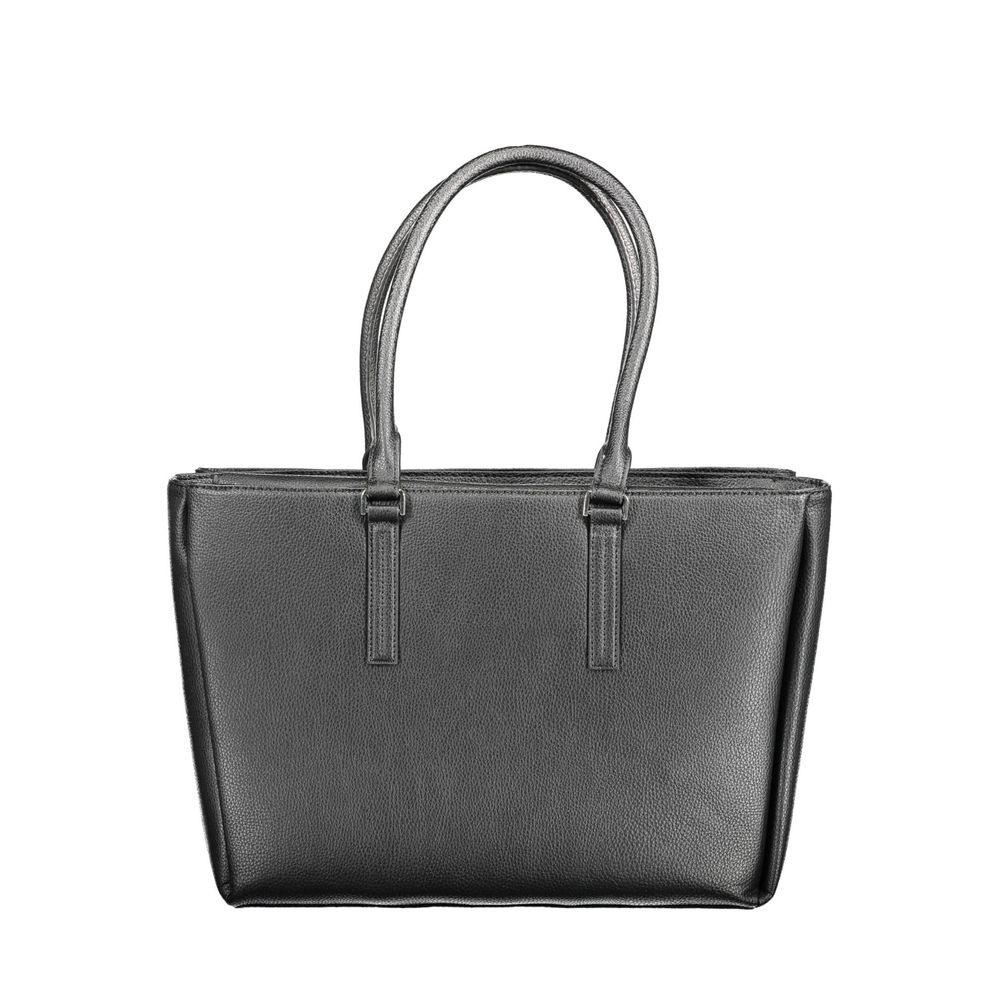 Calvin Klein Black Polyurethane Women Shoulder Bag - Image 3