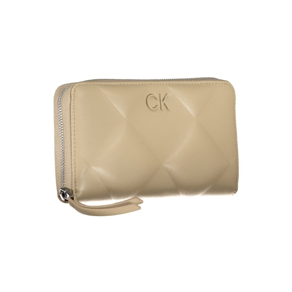 Calvin Klein Beige Polyester Women Wallet - Image 3