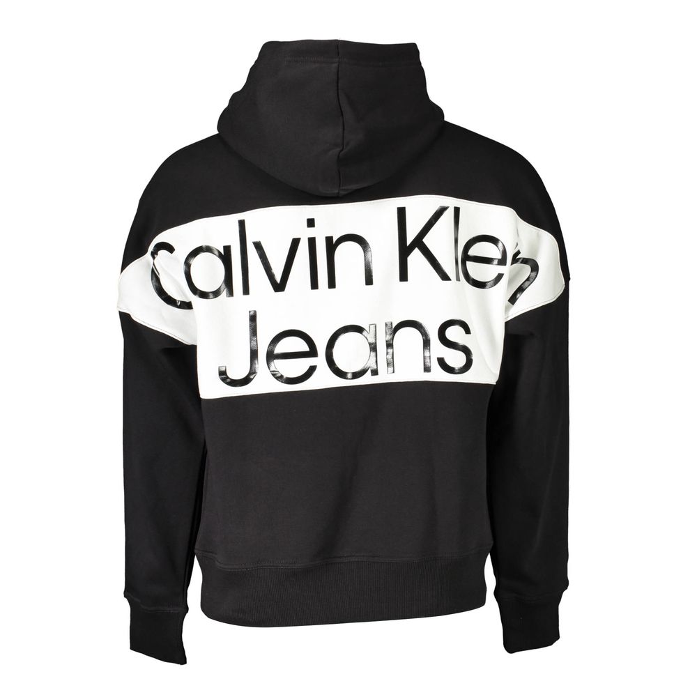 Calvin Klein Black Cotton Men Sweatshirt - Image 2