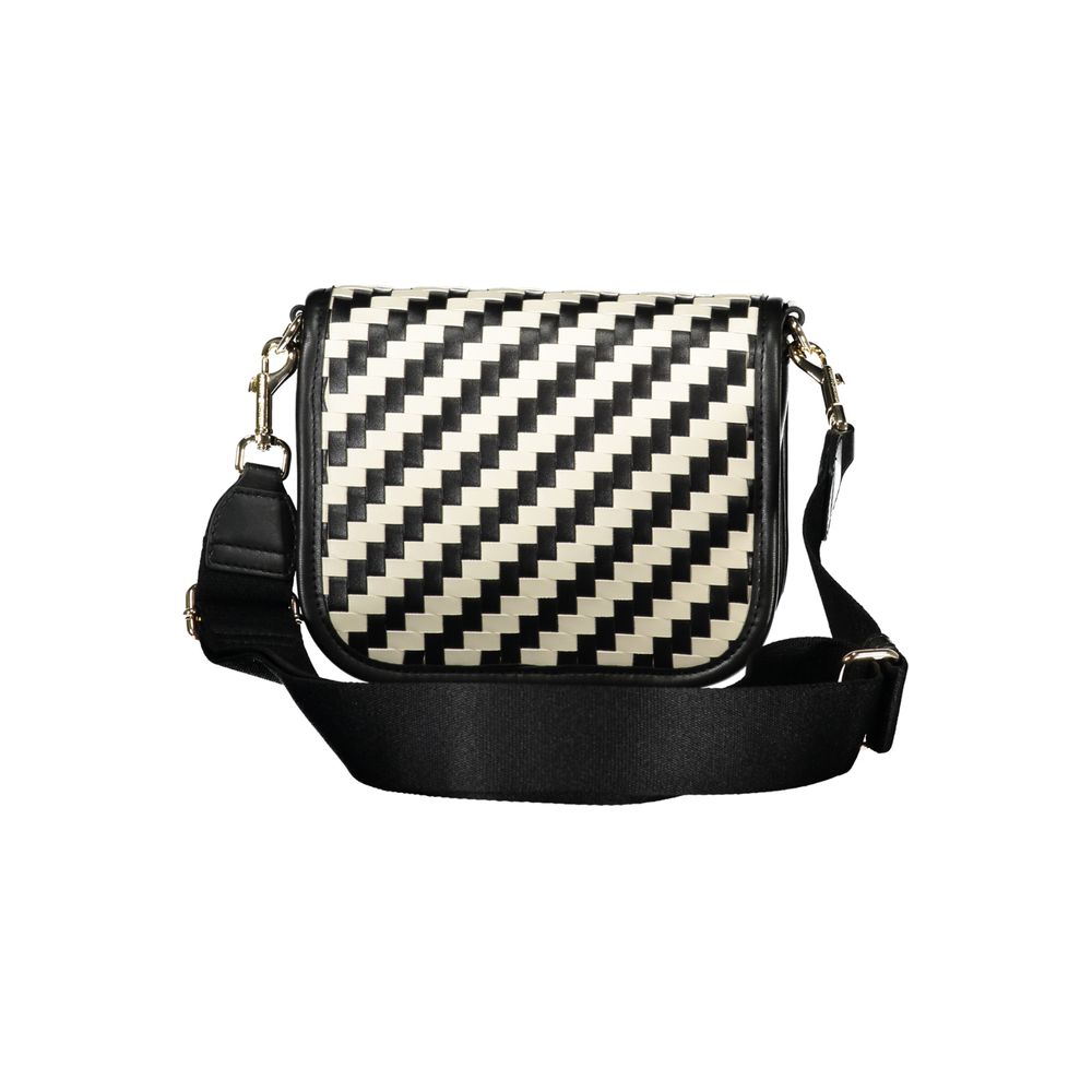 Tommy Hilfiger Black Polyurethane Women Handbag - Image 2