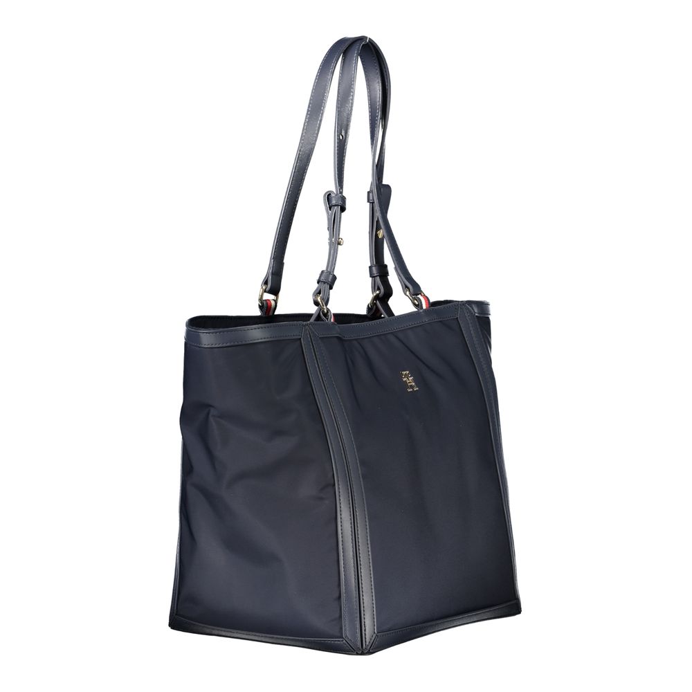 Tommy Hilfiger Blue Polyester Women Handbag - Image 3