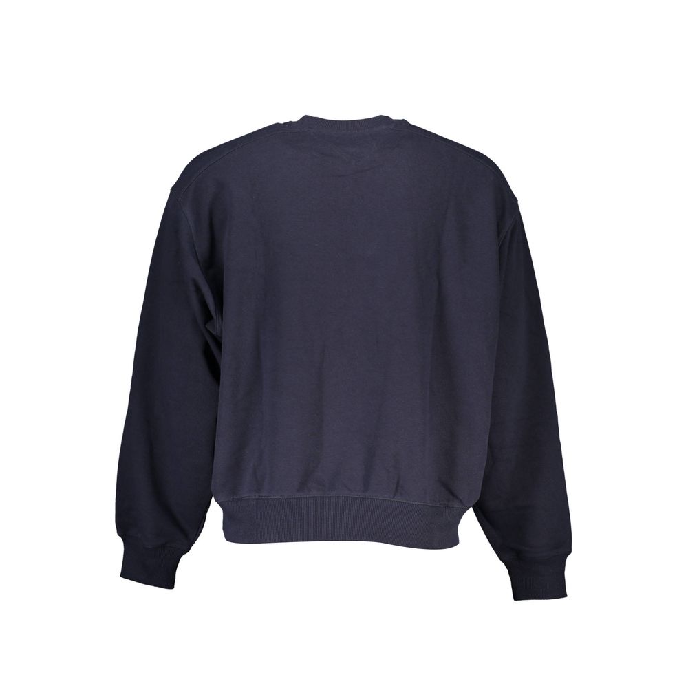 Tommy Hilfiger Blue Cotton Men Sweatshirt - Image 2