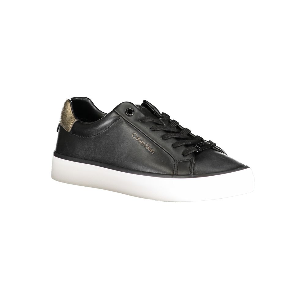 Calvin Klein Black Leather Women Sneaker - Image 2