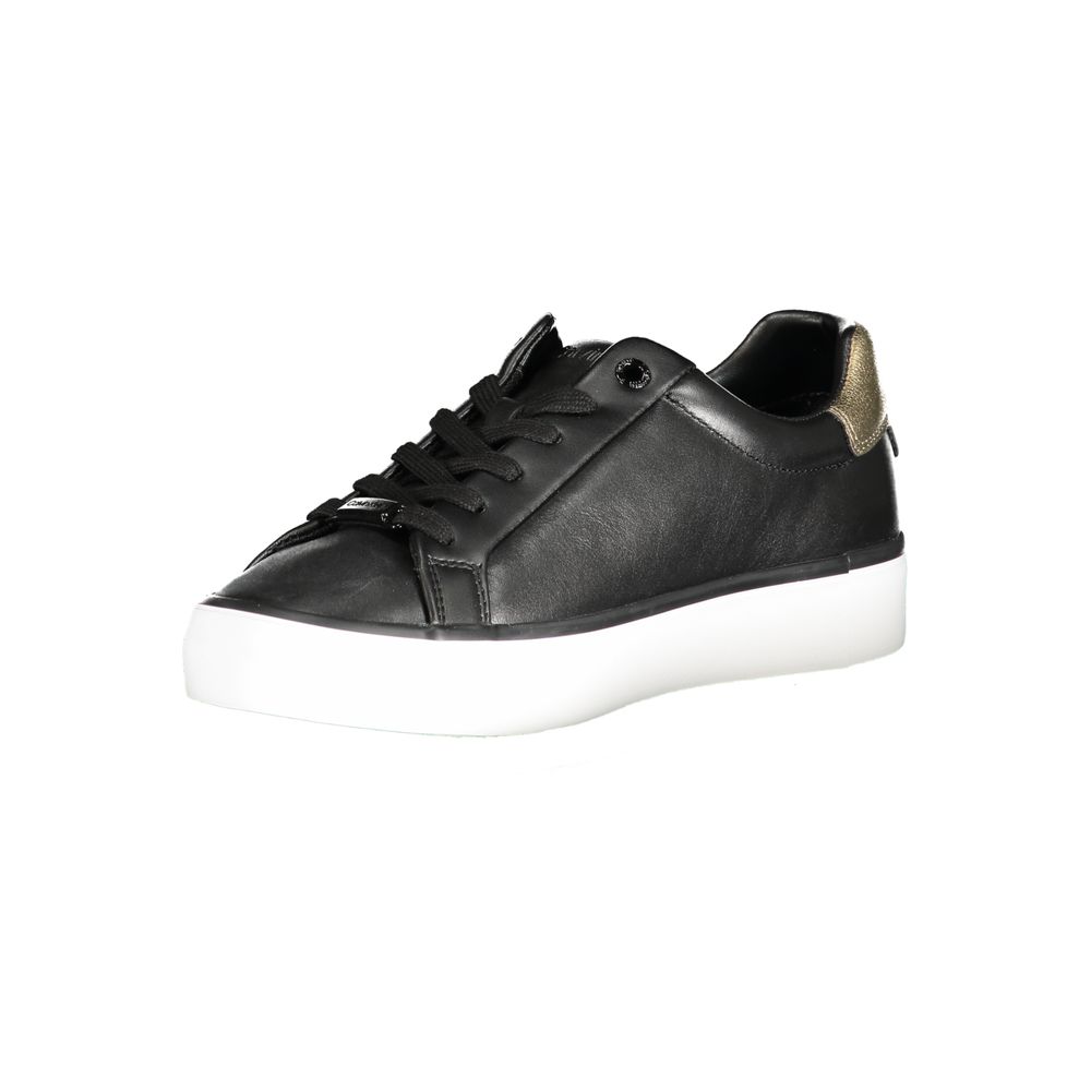 Calvin Klein Black Leather Women Sneaker - Image 3