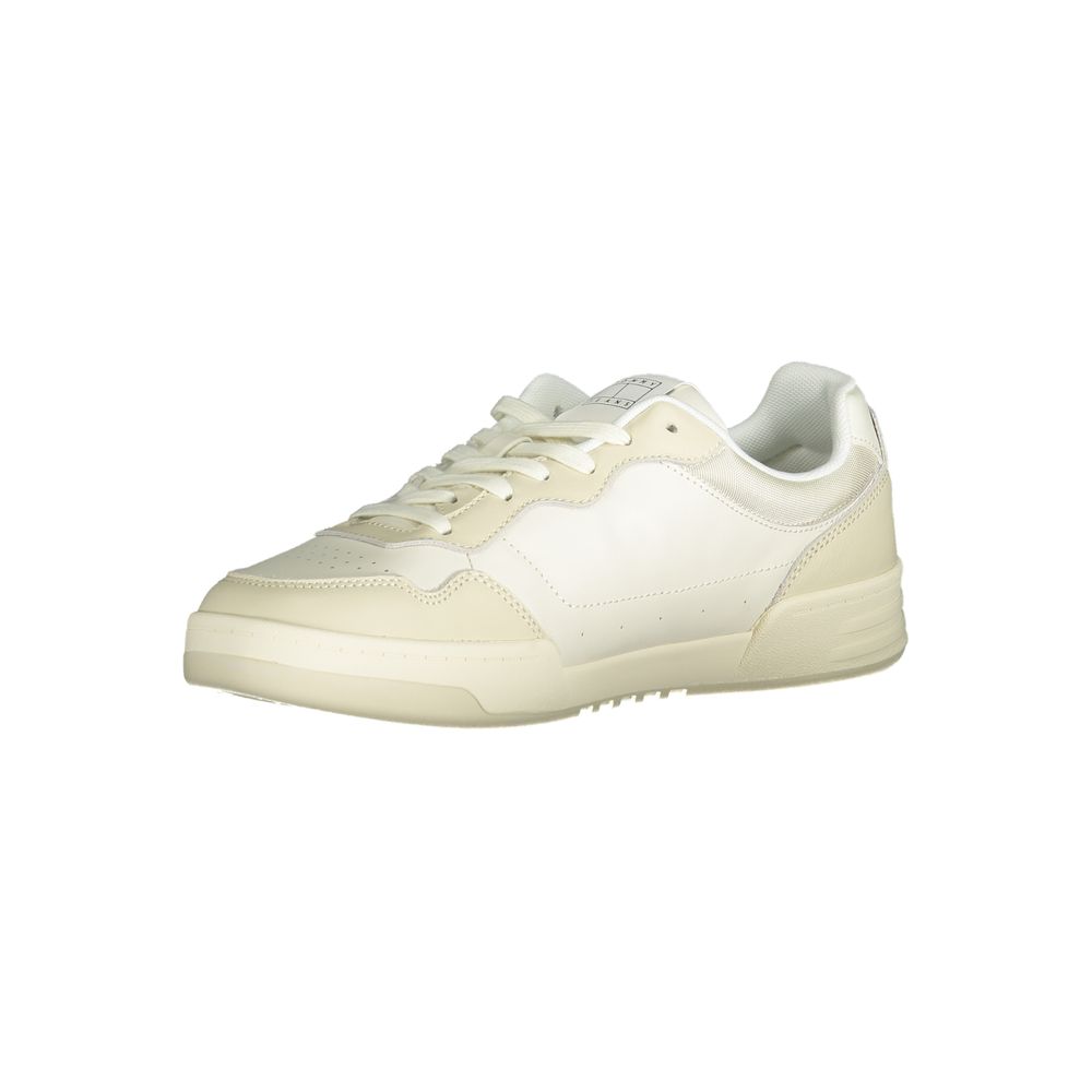 Tommy Hilfiger Beige Polyethylene Men Sneaker - Image 3