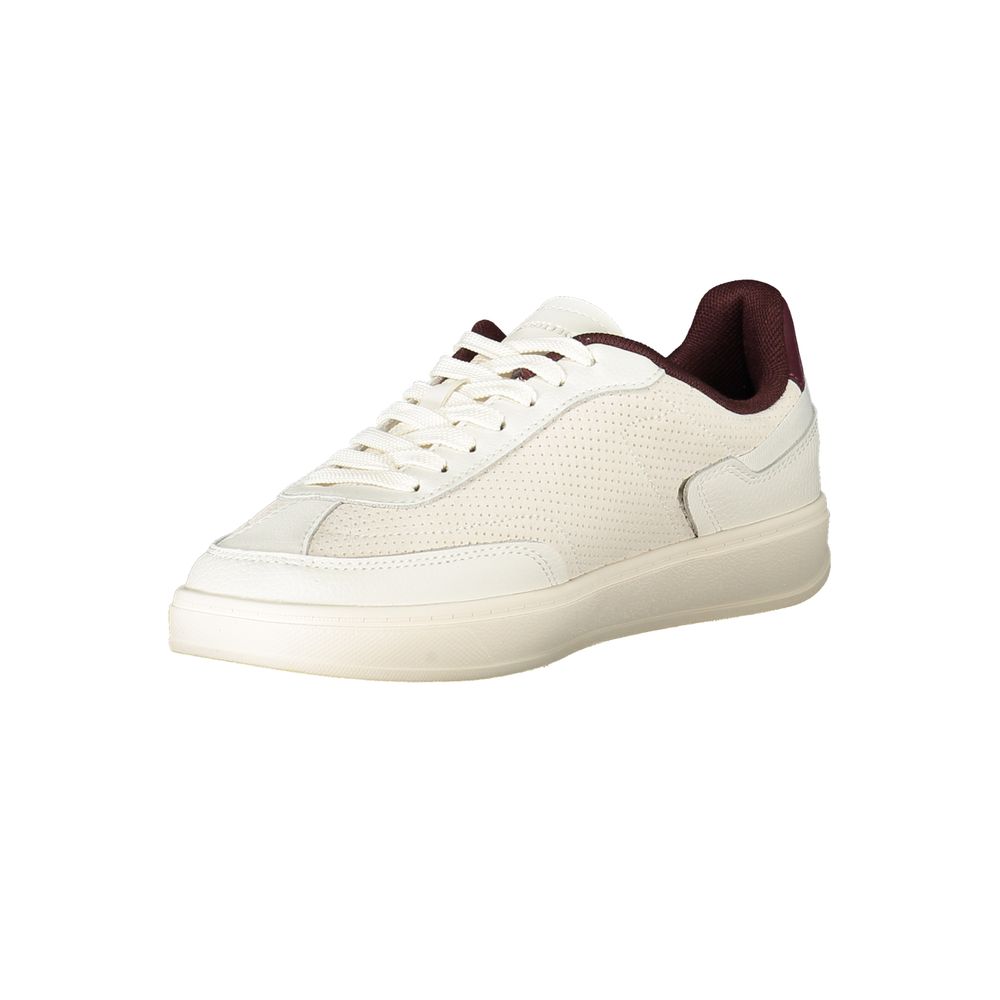 Tommy Hilfiger Beige Polyurethane Women Sneaker - Image 3