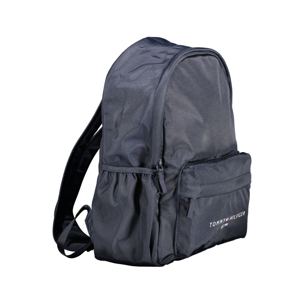 Tommy Hilfiger Blue Recycled Polyester Men's Backpack - Image 2