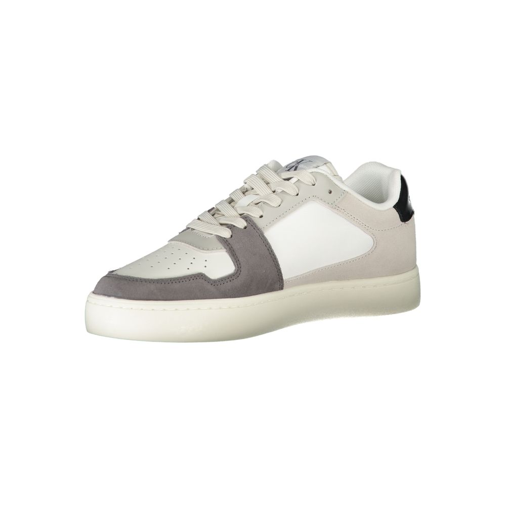 Calvin Klein White Polyester Men Sneaker - Image 3