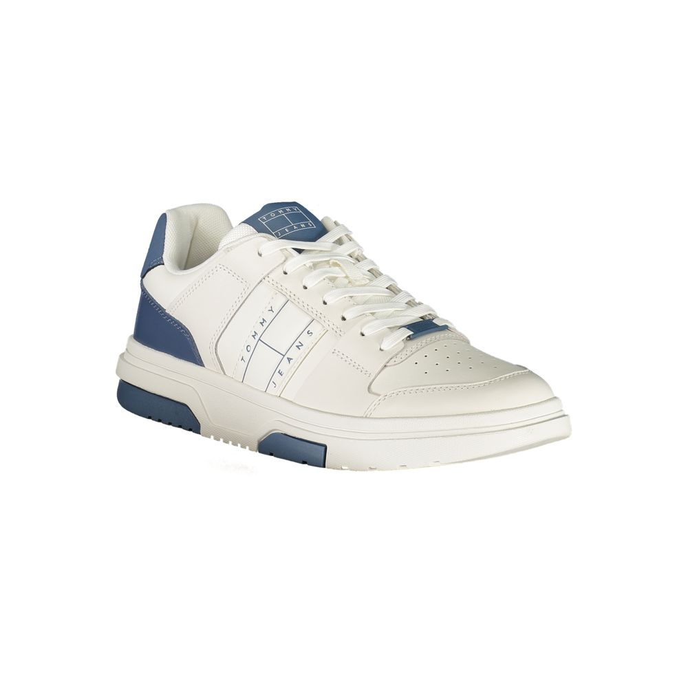 Tommy Hilfiger Bianco Polyurethane Men's Sneaker - Image 2