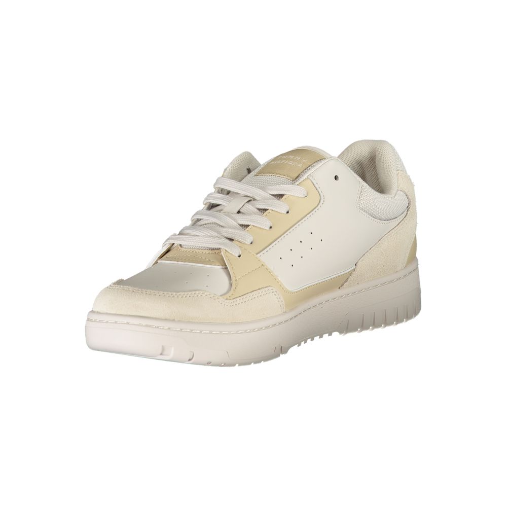 Tommy Hilfiger Beige Polyurethane Men Sneaker - Image 3