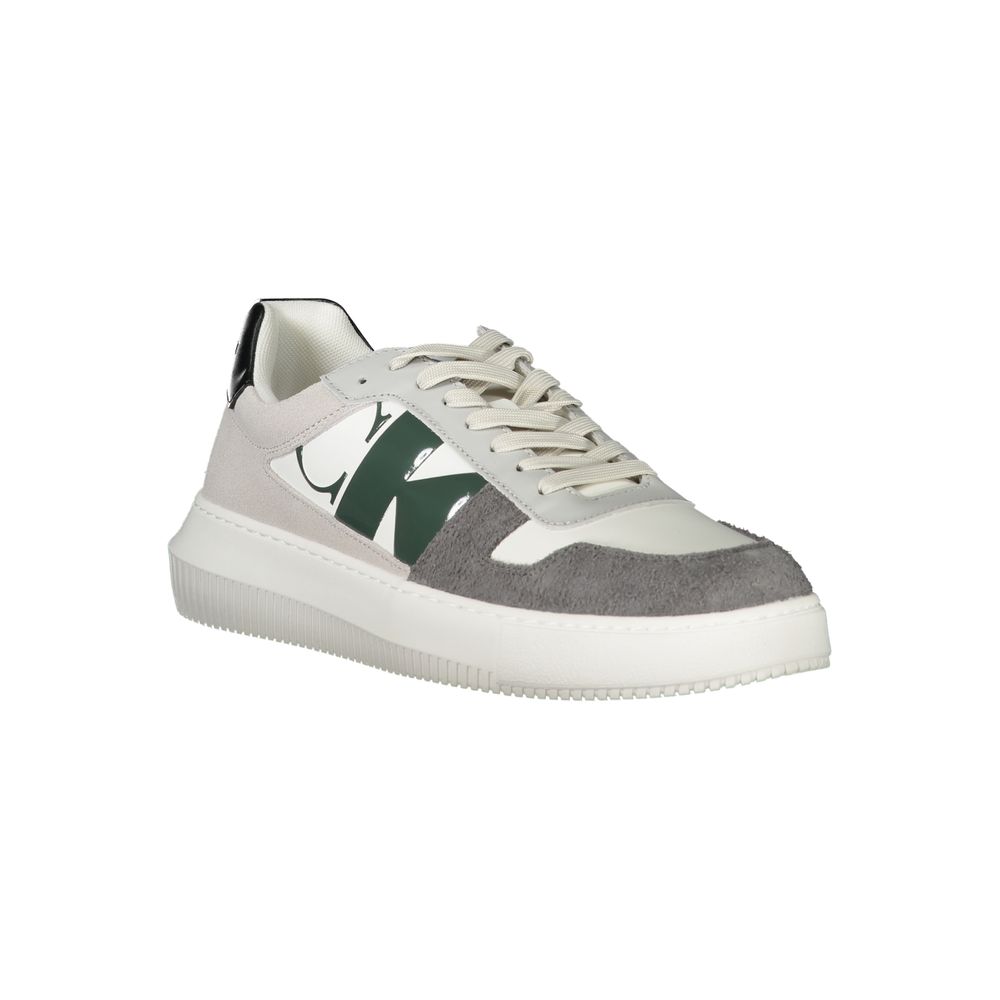 Calvin Klein White Polyethylene Men Sneaker - Image 2