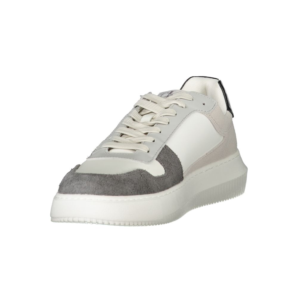 Calvin Klein White Polyethylene Men Sneaker - Image 3