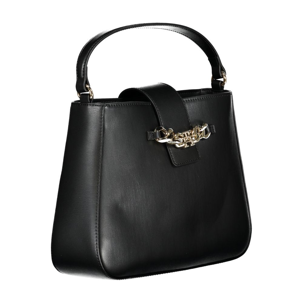 Tommy Hilfiger Nero Poliuretano Women Handbag - Image 3