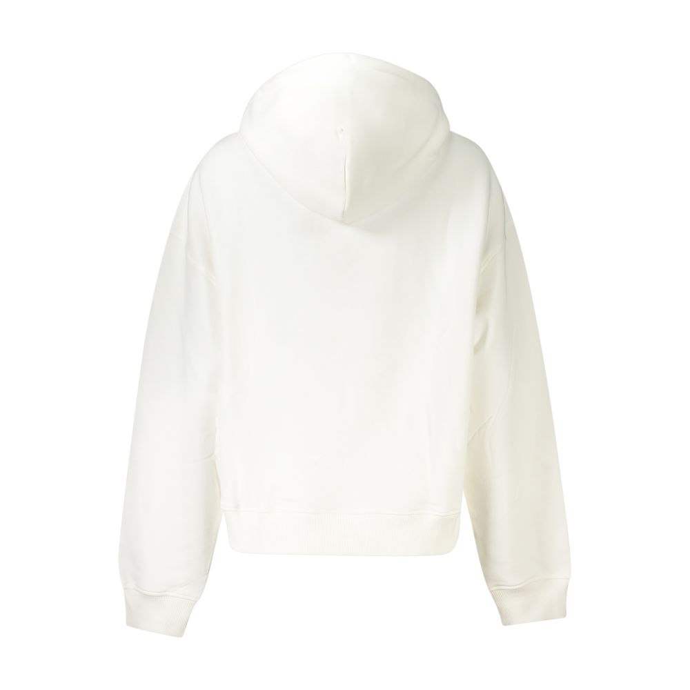 Tommy Hilfiger White Cotton Women Sweatshirt - Image 2