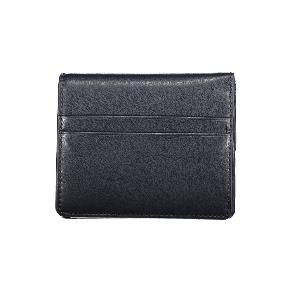 Tommy Hilfiger Blue Polyurethane Women Wallet - Image 2
