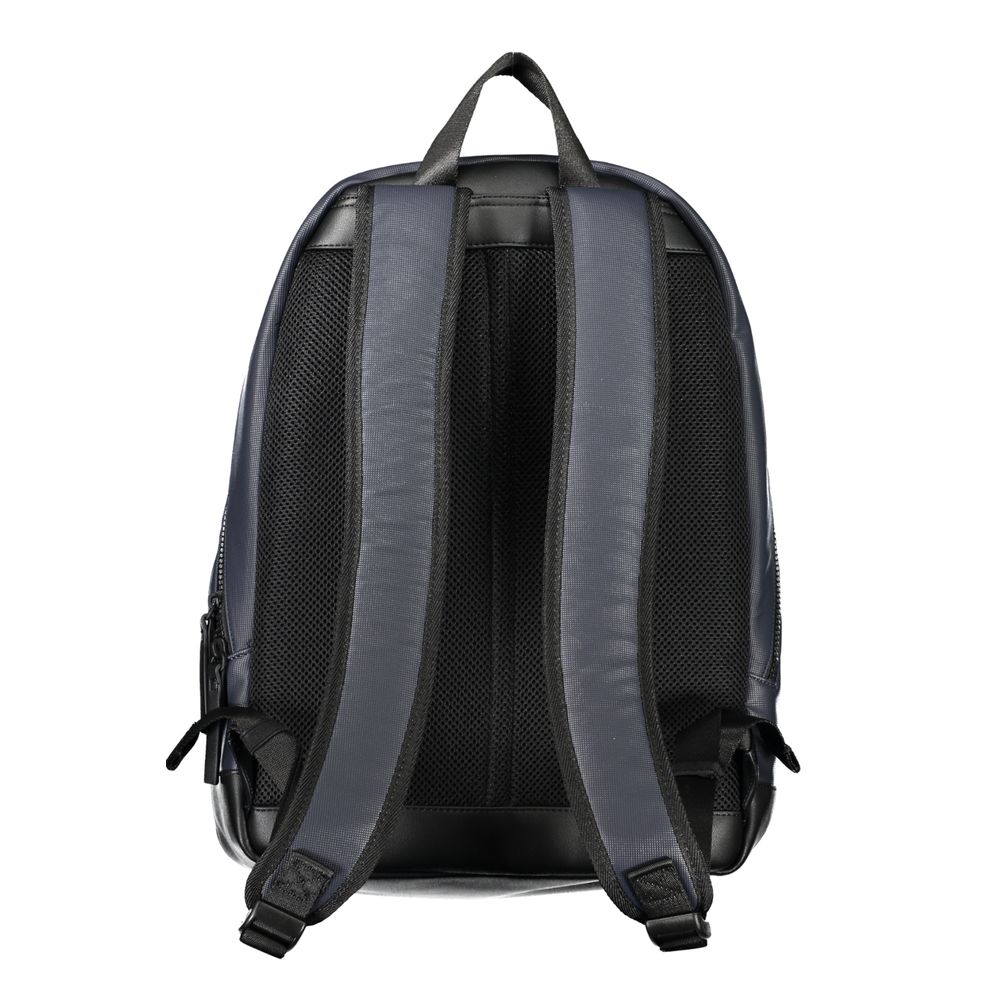 Tommy Hilfiger Blu Polyurethane Men Backpack - Image 2